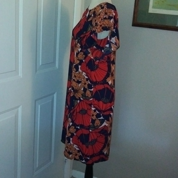 LOFT Floral Dress Size MP - Picture 4 of 7